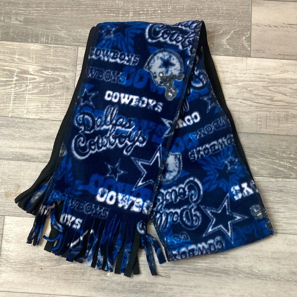 Dallas Cowboys Blue Fleece Scarf